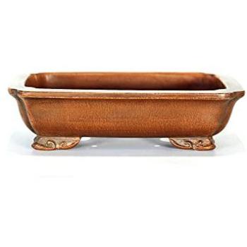Rettangolo Verde: Vaso Bonsai 22,5 cm Artigianale