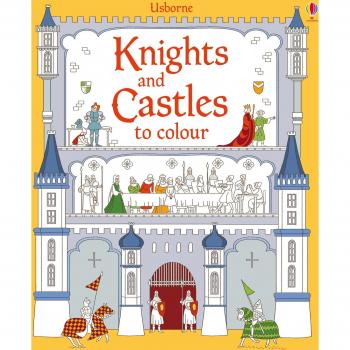 Knights and castles to colour