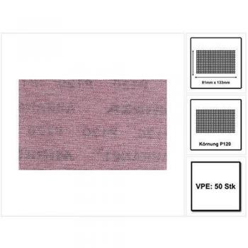 Striscia Abrasiva Rete Mirka ABRANET 81x133mm P120