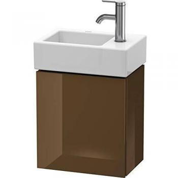 Duravit L-Cube Waschtischunterbau 36,4 x 24,1 cm, 1 Tür, Hochglanz Olivenbraun