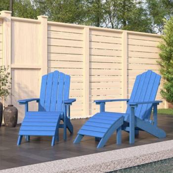 Sedute da giardino ergonomiche Adirondack in legno