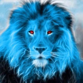 Peinture 3D Diamant – Série Roi Lion, Broderie Croix, 30x30 cm