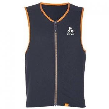 Skischutz Herren Arva Action Vest Grau‑Orange S