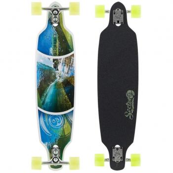 Complete Fractal 9 Skateboard (White)
