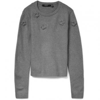 Vero Moda Langarmpullover VMROSE LS O-NECK