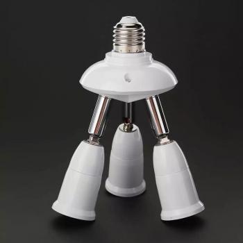 E27 Lamp Base Splitter with 3/4/5 Heads