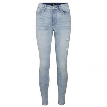 Vero Moda Vmsophia High-Waist Damenjeans Am314 in Hellblau
