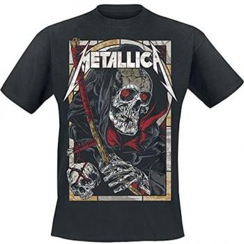 Camiseta Metallica Death Reaper Hombre Color Negro