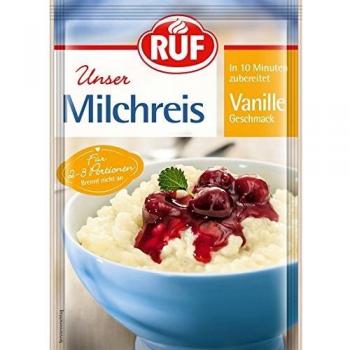 Süßer Vanille-Milchreis
