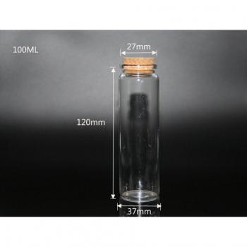 Corked Glass Bottles for Food Storage