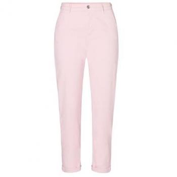 MAC Chino Hose Damen – Turn Up‑Design, 7/8, Rosa, 44