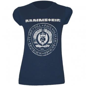 Rammstein Est. 1994 Navy Shirt for Women Size M