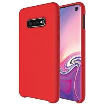 Nenurodyta Silikon-Hülle für das Huawei Y5p, Farbe: Rot