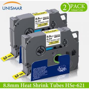 Tubos de Enfriamiento Unismar 8,8 mm 1,5 m para Etiquetas P‑Touch