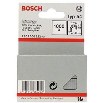 Clip de alambre Plano Tipo 54, 12,9 × 1,25 × 14 mm – Bosch 2609200222