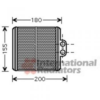 Van Wezel 52006093 Intercambiador térmico