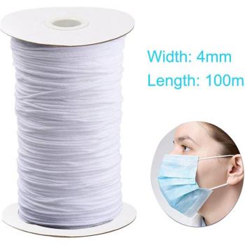 Fil Élastique Rond 3mm pour Bricolage