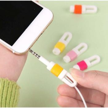 Funda de Seguridad para Earphones y Cable Carga para Smartphones Iphone, Huawei, Samsung