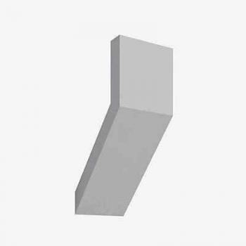 Artemide Chilone Wandstrahler, hellgrau
