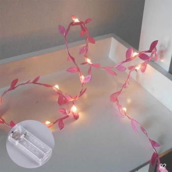 Tiny Leaves Copper Wire LED Fairy Lights