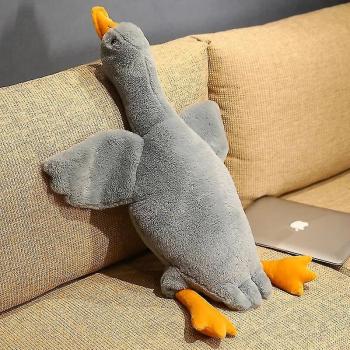 Peluche Oie Nacrée, Souple et Enchantante
