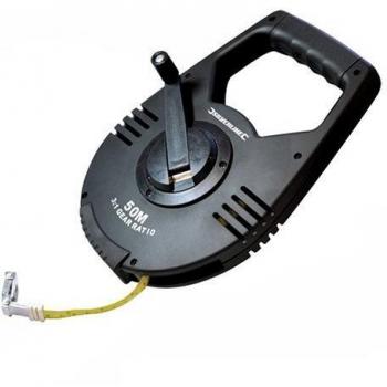 Silverline 250213 Geared Surveyors Tape Measure 50 m