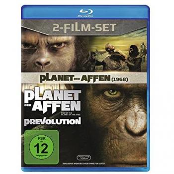 Planet des Singes 1 Prevolution – Version Bréviaire – Pack Double Blu‑ray