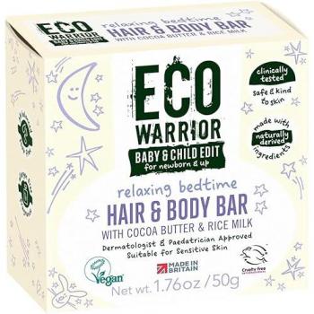 Unisex Baby & Child Hair & Body Bar 50g – Nighttime Comfort (White)