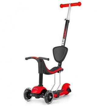 Milly Mally Little Star Monopattino 3-en-1 Rosso