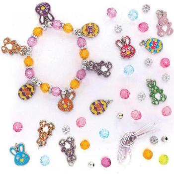 Easter Bunny Charm Bracelet Kits