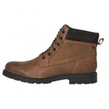 Bottines Jack & Jones Cranfield en cuir marron