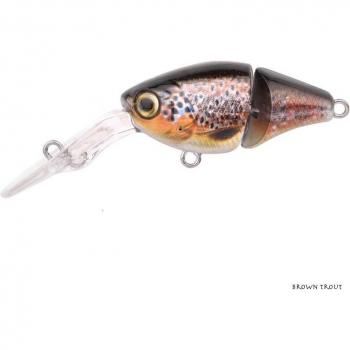 Poisson Nageur Spro Ikiru Crank Double 35 F – Truite Brun