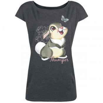 Camiseta Disney Klopfer Bambi Mujer 5XL Gris/Melé