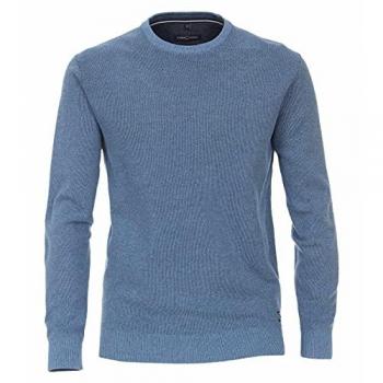 CASAMODA Pullover Herren 4XL mittelblau