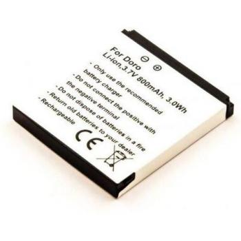 Batterie d’appoint 800 mAh pour Doro PhoneEasy 409, 410 et 605