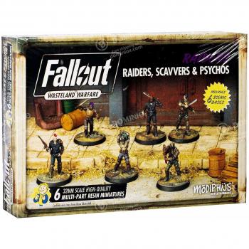 Fallout Wasteland Warfare Raiders Psychos and Scavvers