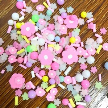 Gemischte Herzchen für Nagelkunst 100g