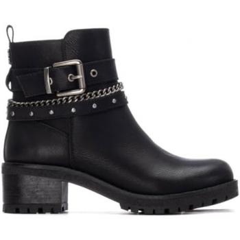 BOTINE CASUAL REFRESH 172918 NEGRO CORDÓN DE LANA