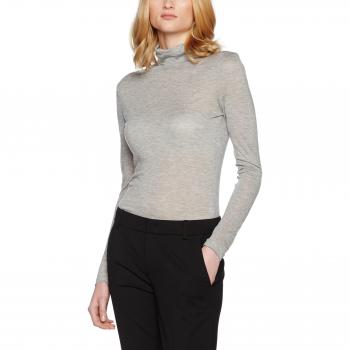 Filippa K Women's Charcoal Grey Turtle Neck Long Sleeve Top, Size L