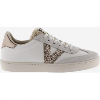 Baskets Victoria Berlin Ciclista effet cuir blanc 35
