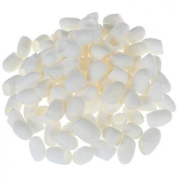 Bolas de Seda Natural para Cuidado de la Piel