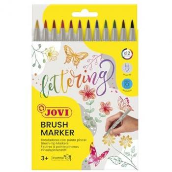 Confezione Jovi Brush Marker 12 – Ideale Lettering