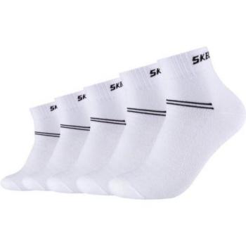 Calcetines Skechers 5PPK WM Malla Ventilación Cuarto de Pie 39-42