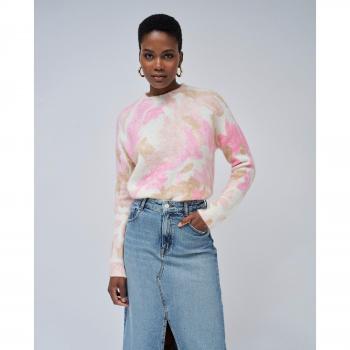 Jersey de Lana y Mohair Floral