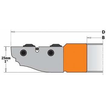 Par de Cuchillas 695.012G (HW 50X25X2 g) – Cabecalado 694.012