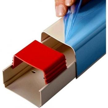 Goulotte M1 1 largeur pour circuits frigorifiques 2m