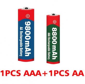 Piles 1.5V rechargeables pour jouets et appareils photo