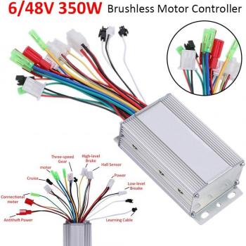 Contrôleur de Courant Continu 36 V / 48 V 350 W – E‑Bike & Scooter