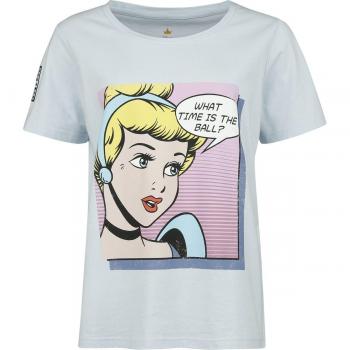 Camiseta princesa Disney Cenicienta – Picnic Collection, Azul Claro, S‑XXL