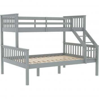 Milan Triple Sleeper Bunk Bed, Gray